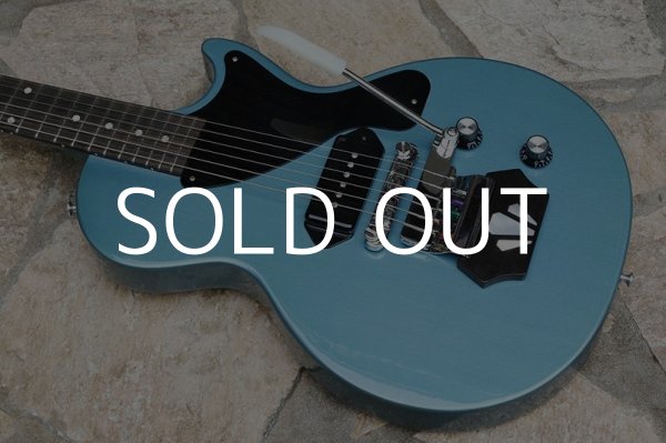 画像1: Gibson Les Paul Jr Ice Blue Metallic (1)