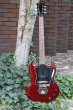 画像2: Gibson SG Jr. Cherry with Vintage Maniacs Ebony Block (2)