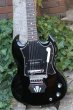 画像1: Gibson SG Jr Black with Vintage Maniacs Ebony Block (1)